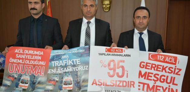 "Ambulansa yol veriyorum, hayat kurtarıyorum" projesi