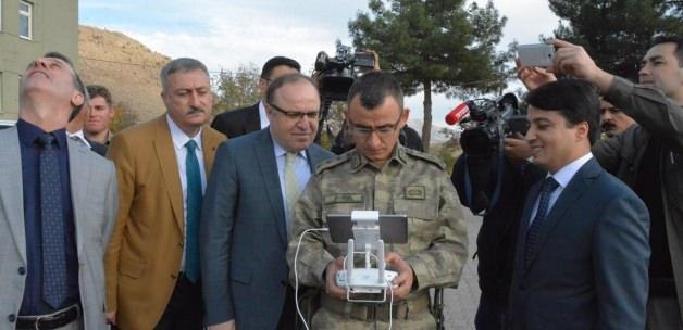 Siirt'teki kolluk kuvetlerine insansız hava aracı dağıtımı