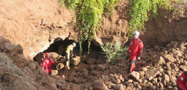 Hatay'da lav tüpü mağarası bulundu