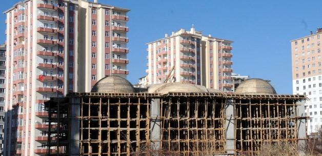 Cami inşaatında göçük: 5 yaralı
