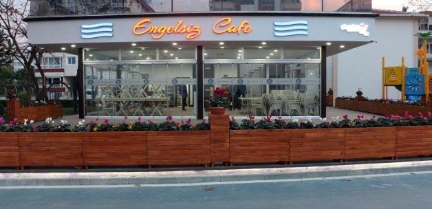 Çiftlikköy'de "Engelsiz Kafe" inşaatı tamamlandı