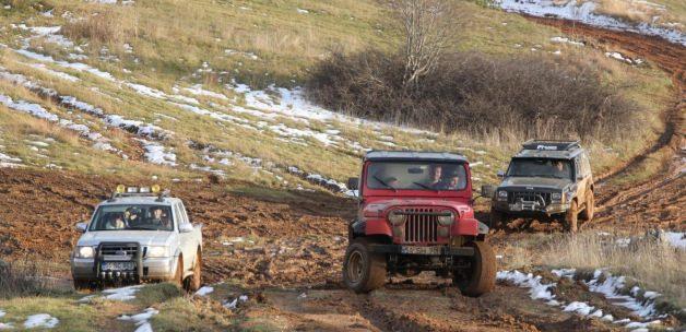 Engelliler off-road heyecanı yaşadı