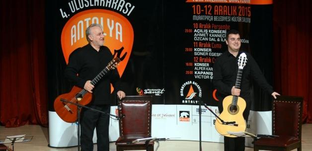 4. Uluslararası Antalya Gitar Festivali başladı