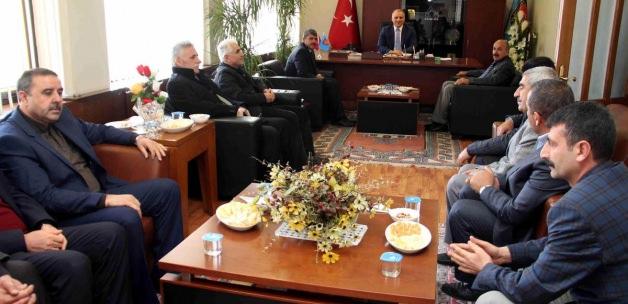 Vali Zorluoğlu'ndan Şoförler ve Otomobilciler Esnaf Odası'na ziyaret