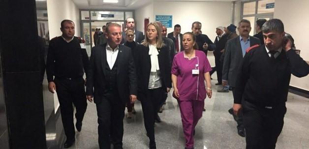 AK Parti İl Başkanlığı'ndan hastalara ziyaret