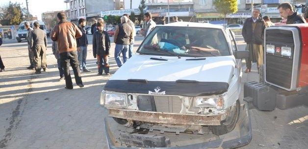 Adıyaman'da trafik kazası: 3 yaralı