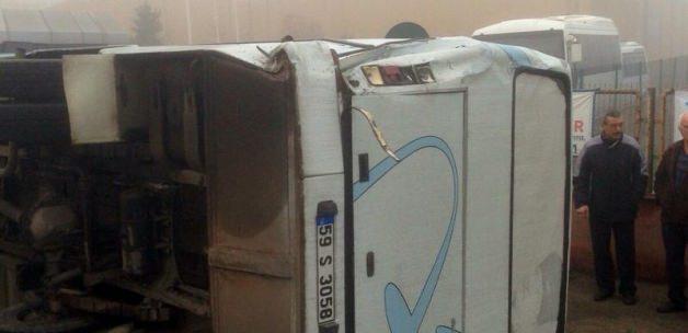 Tekirdağ'da trafik kazası: 10 yaralı