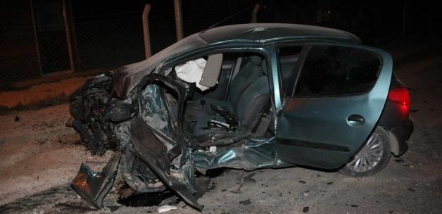 Bursa'da trafik kazası: 1 ölü, 1 yaralı