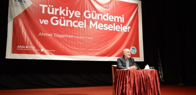 Sakarya'da "Türkiye Gündemi ve Güncel Meseleler Konferansı"