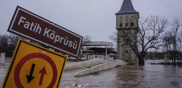 Edirne'deki nehirlerin debilerinin yükselmesi