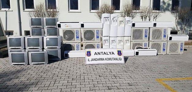 Antalya'da hırsızlık operasyonu