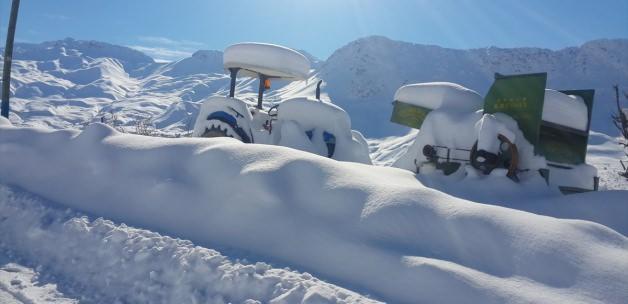 Siirt'te kar yağışı