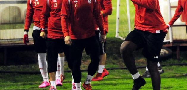 Samsunspor'da Karşıyaka maçı hazırlıkları