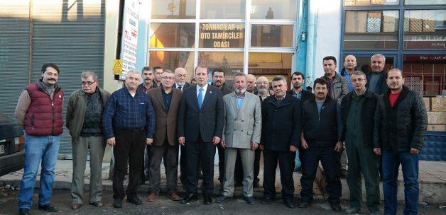 AK Parti Eskişehir Milletvekili Karacan'dan, ziyaret