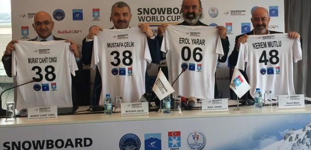 Dünyanın en iyi snowboardcuları Erciyes'te buluşacak