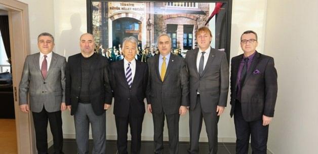 Toyota Türkiye CEO'sundan SATSO'ya ziyaret