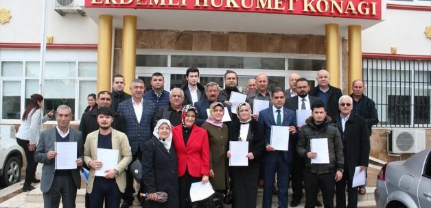 AK Parti Erdemli ilçe teşkilatından, CHP lideri Kılıçdaroğlu hakkında suç duyurusu