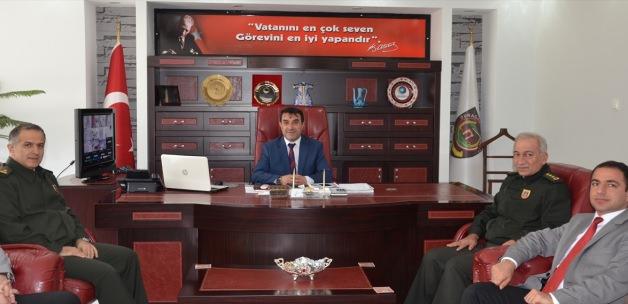 Kastamonu Garnizon ve Jandarma Bölge Komutanı Bal'dan Durağan'a ziyaret