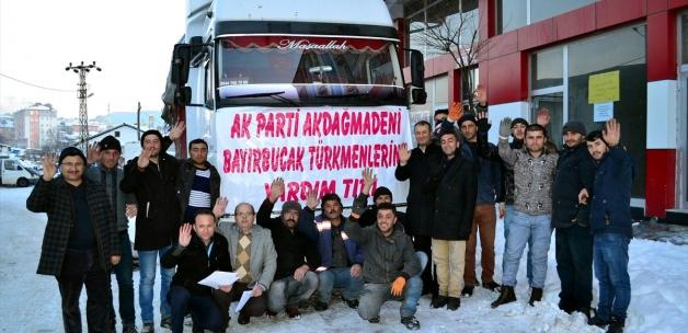 Yozgat'tan Bayırbucak Türkmenlerine yardım