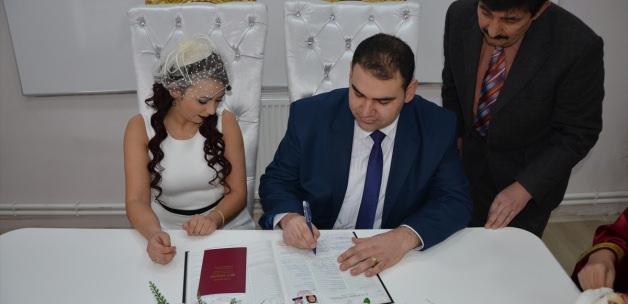 Gümüşhacıköy'de geçen yıl 122 nikah kıyıldı