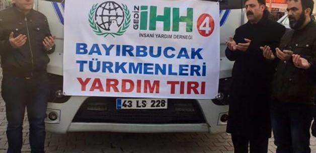 Kütahya'dan Bayırbucak Türkmenlerine yardım