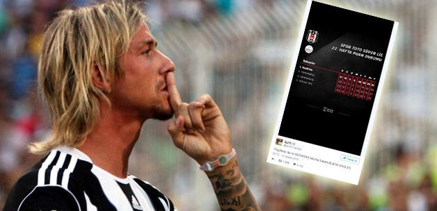 Beşiktaş lider oldu, Guti tweeti patlattı!