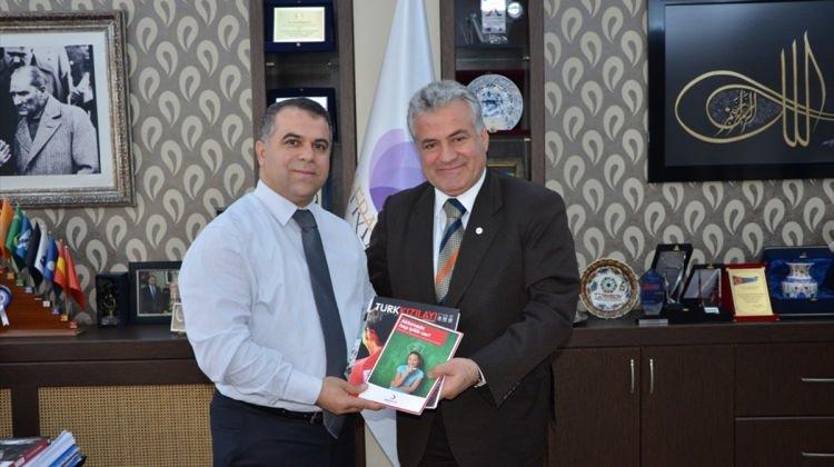 Başkan Aksoy'a ziyaret
