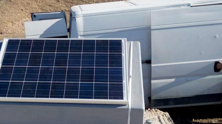 Erzurum'da içme suyu güneş panelleriyle klorlanıyor
