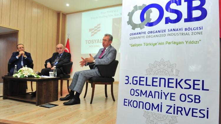 Osmaniye 3. Geleneksel OSB Ekonomi Zirvesi yapıldı