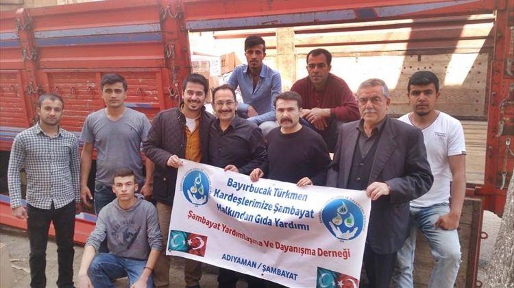 Adıyaman'dan Bayırbucak Türkmenlerine Yardım
