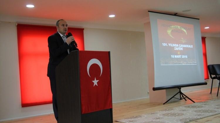 Güce'de Çanakkale Zaferi konulu konferans