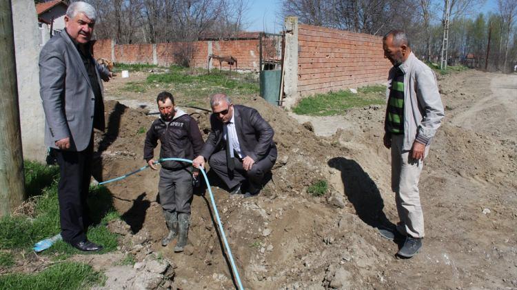 Suluova’da köylerin içme suyu altyapısı yenileniyor
