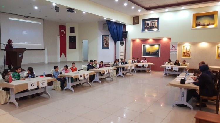 Çubuk’ta ilköğretim okulları arası "Atasözleri ve Deyimler" yarışması yapıldı