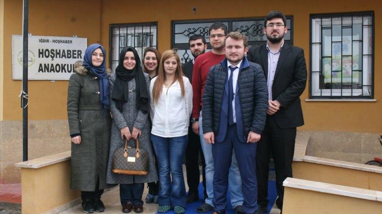 İstanbul'dan Iğdırlı öğrencilere yardım eli