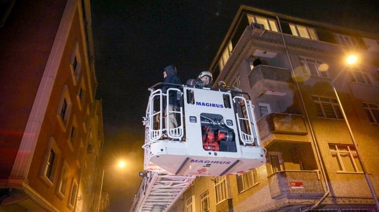 İstanbul'da öğrenci yurdunda yangın