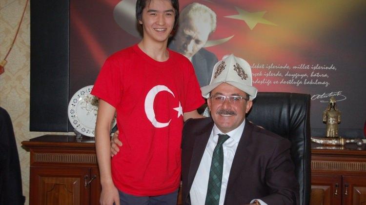 Kırgız dans topluluğu Afşin'i ziyaret etti