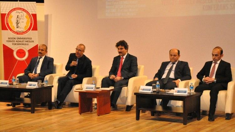 Yerköy'de ''Adli Yargıda Meslekler'' konulu konferans