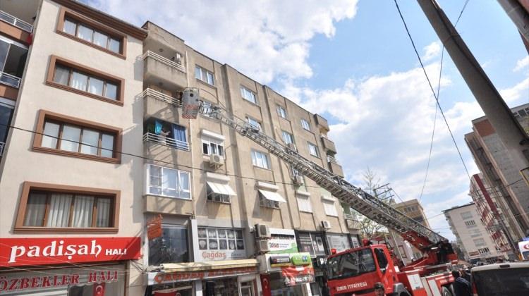 İzmir'de yangın