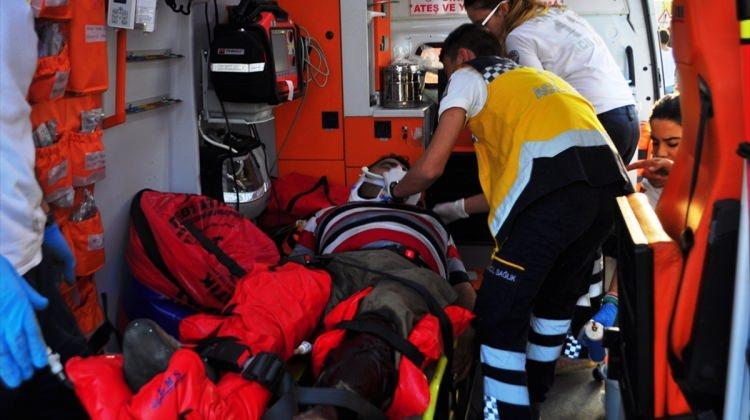 Manisa'da trafik kazası: 1 yaralı