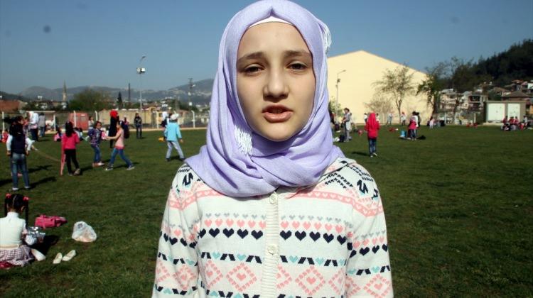 Suriyeli öğrenciler piknikte eğlendi