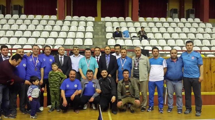 Sivas'ta masa tenisi turnuvası sona erdi