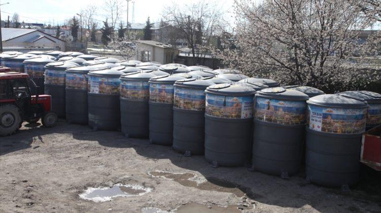 İpekyolu Belediyesi 150 gömme çöp konteyneri aldı