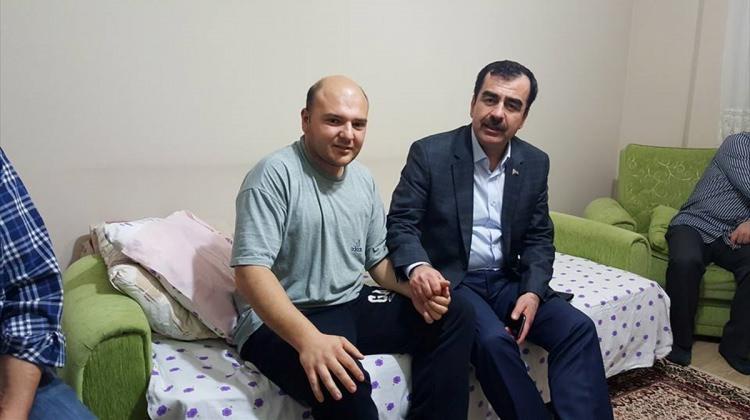 AK Parti Aydın Milletvekili Erdem, yaralı askeri ziyaret etti