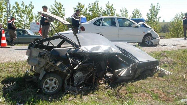 Kastamonu'da trafik kazası: 2 yaralı