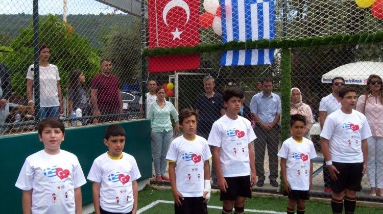 Bodrum'da Türk-Yunan dostluk maçı
