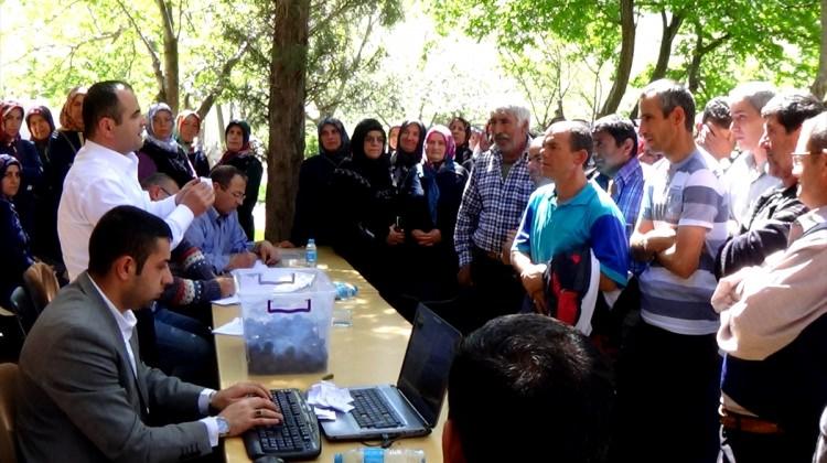 Seydişehir'de  geçici işçiler için kura heyecanı
