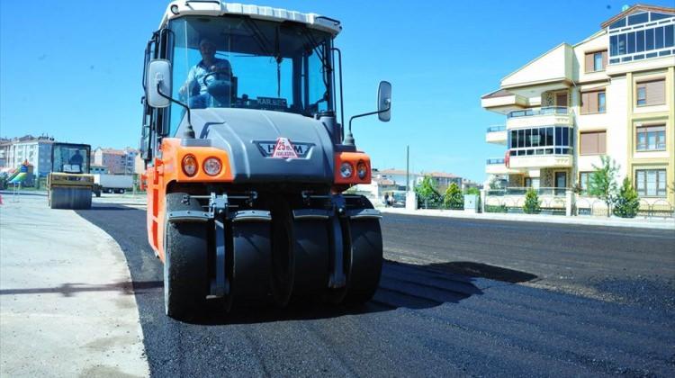 Karaman'da asfalt çalışmaları