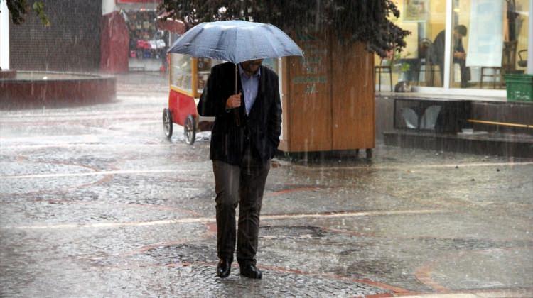 Edirne'de şiddetli yağış