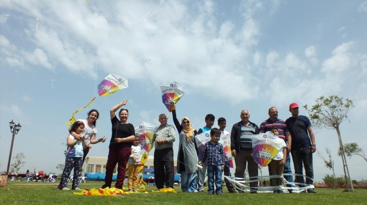 Serik'te uçurtma şenliği düzenlendi
