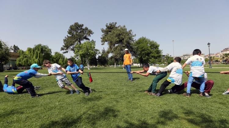 Gaziantep'te "Çocuk Oyunları Şenliği" düzenlendi
